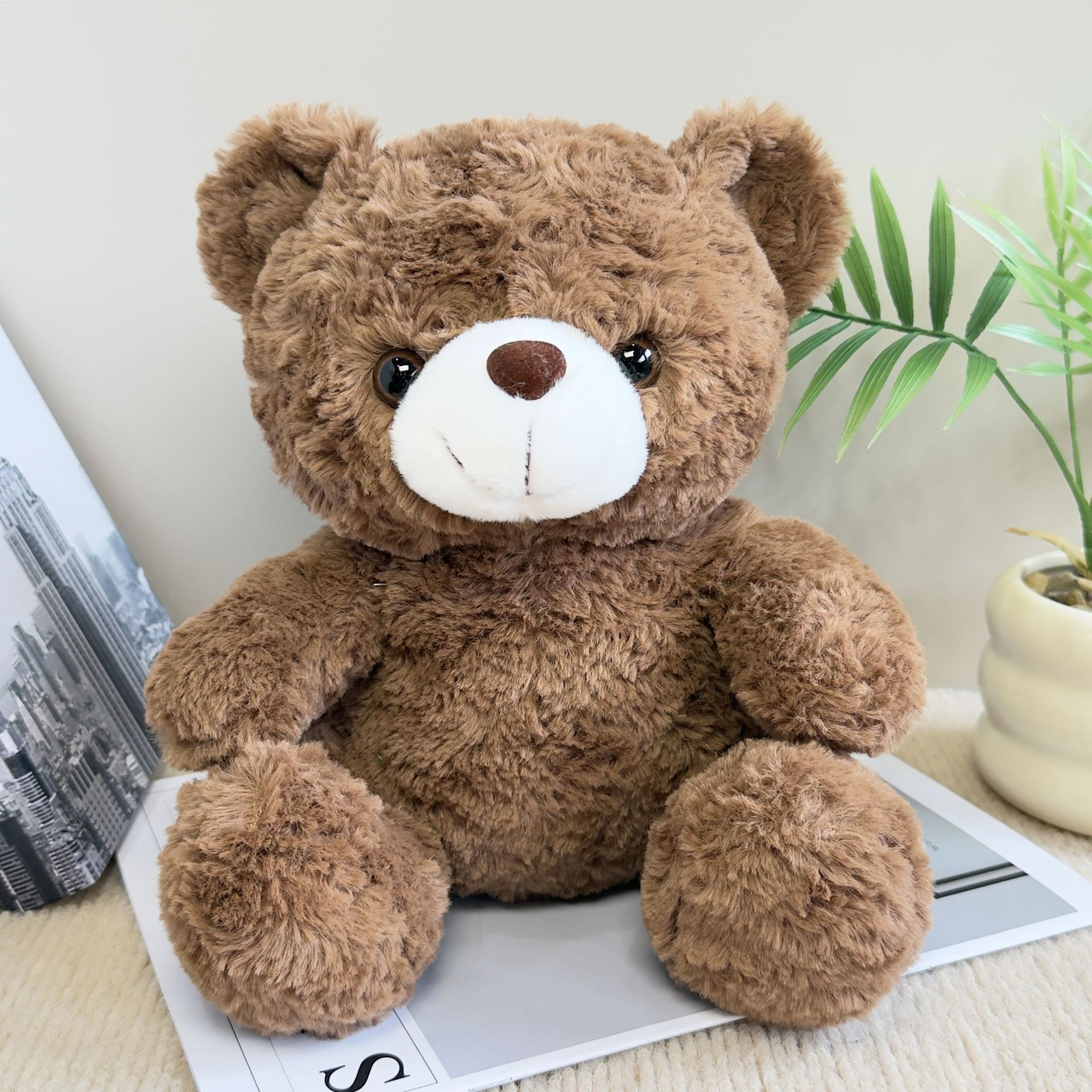 Osos de peluche abrazar osos muñecas muñecas agarrar muñecas regalo para niños impresión LOGO regalo juguetes de peluche