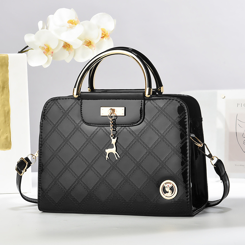 Bolsas de mujer de comercio exterior transfronterizo bolsas de mano de alto nivel de color sólido bolsas de mano de hombro