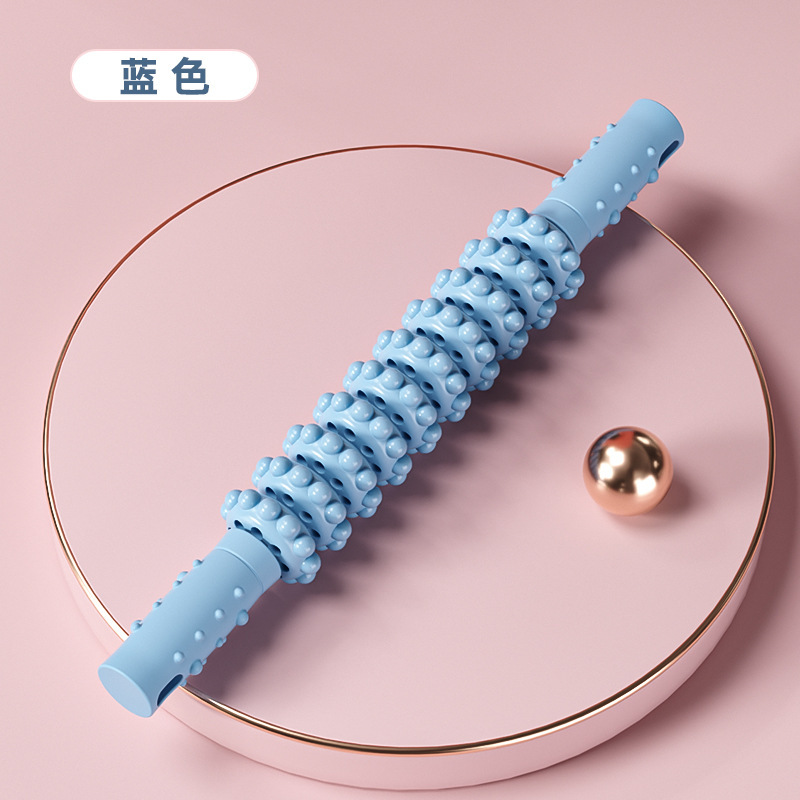 ホットセール ローラー狼牙棒 十輪バイオニックタッチ 可動式で体を包み込むマッサージ リラックス 腕力トレーニング 二役ストレッチ|undefined