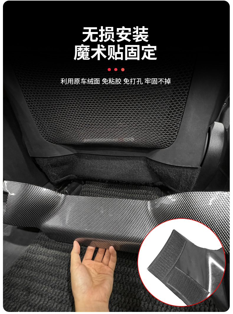 Seat Anti-Kick Pad for Land Rover Defender 90 110 130 Interior Trim