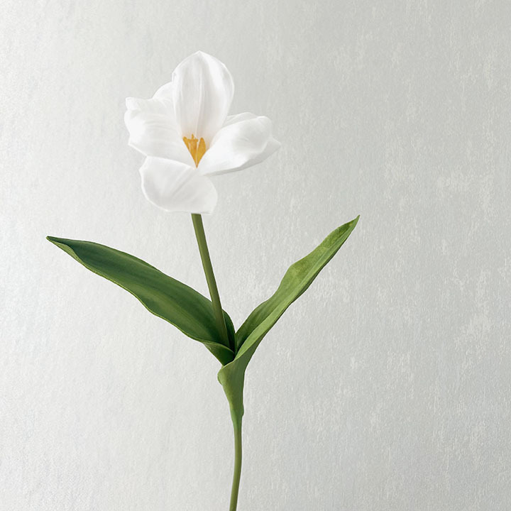 Venta al por mayor luz de lujo pu abierto gran flor tulipán boda hogar Decoración suave diseño novia con flor Accesorios