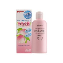 日本贝亲桃子水200ml 桃叶精华液宝宝液体爽身粉痱子水婴儿爽身露