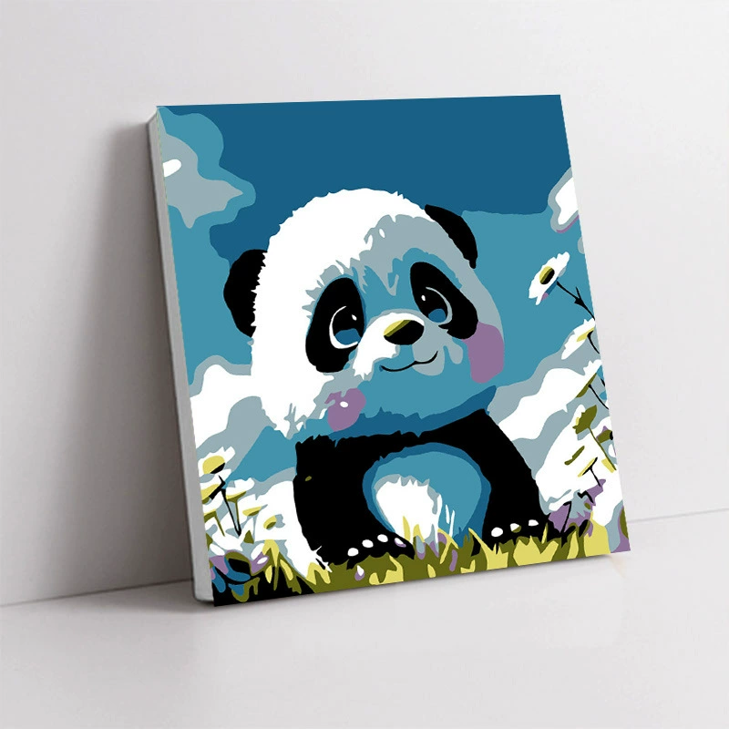 Handmade Acrylic Canvas Art Print, Square 20×20 / 30×30 cm, Sealed Backing, Giftable Designs