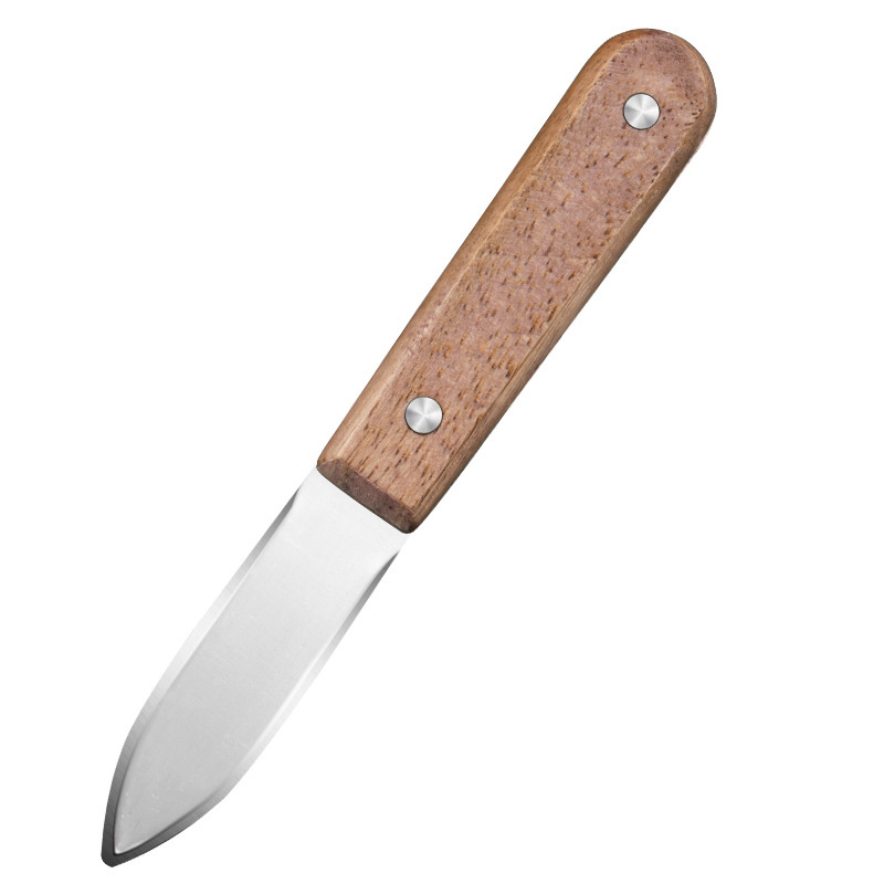 Cuchillo de ostras de acero inoxidable cuchillo de ostras casero herramienta de cáscara de camarón de marino herramienta comercial image 5