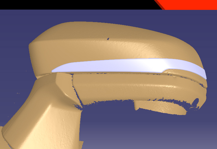 Suitable for Toyota 23 Alphard 40 series modified rearview mirror trim Vellfire dedicated rearview mirror