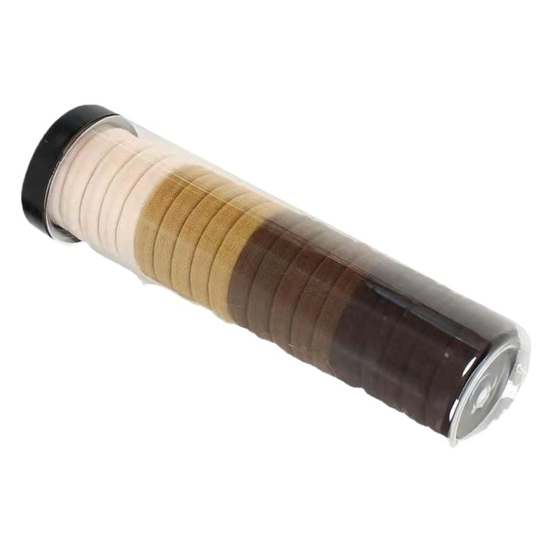 Estilo coreano de alta cuerda de Pelo elástico de las mujeres anillo de toalla simple banda de goma cuerda de pelo de cola de caballo alta anillo de pelo de bebé