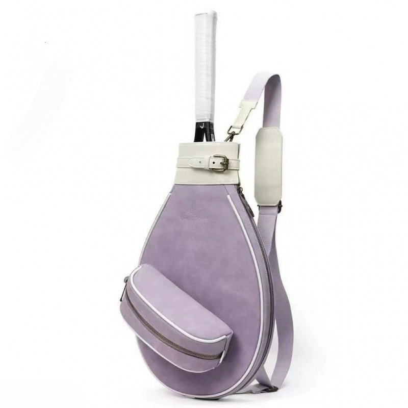 Tennis shoulder bag for badminton, backpack, retro sports one-shoulder bag