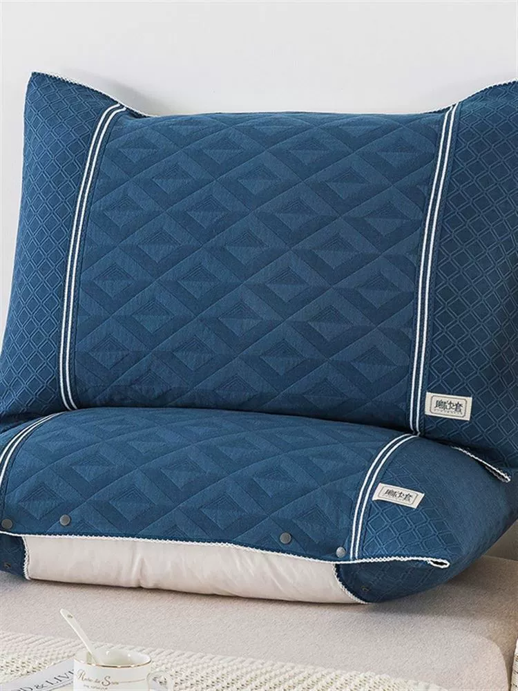 Регулируемая марлевая наволочка и наволочка «два в одном», противоскользящая и не падающая наволочка со скрытой пряжкой, предотвращающая падение.