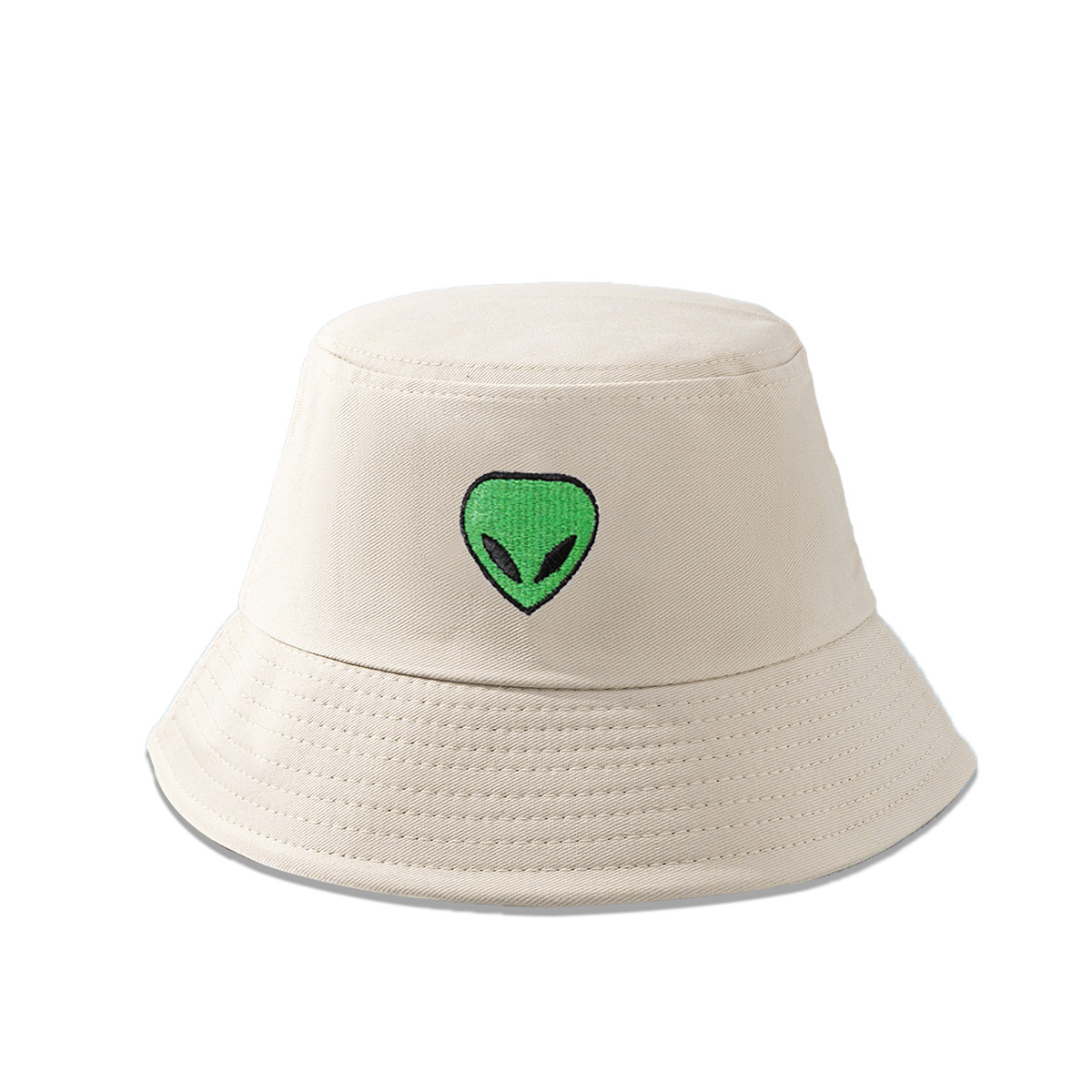 New Fashion Wide Brim Alien Pattern Sun-proof Bucket Hat display picture 5