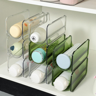 Water Cup Storage Rack Multi-layer Storage Rack Transparent Desktop Creative Stackable Cup Holder Dust-proof Home Insulation Cup