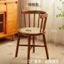 北欧化妆天然实木圈椅