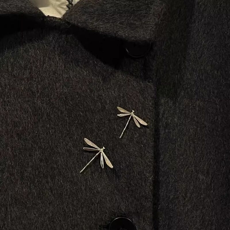 Dragonfly Brooch Delicate Small Brooch Niche Unique Pin Sweater Dress Accessory Safety Pin