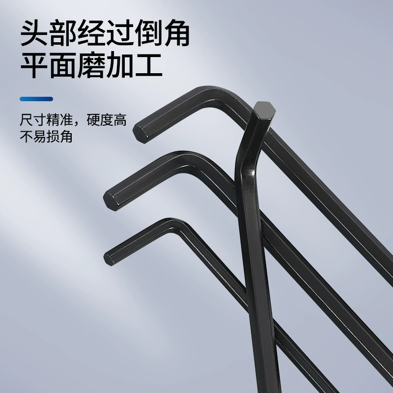 Шестигранная ложка плоская головка шестигранная внутренняя шестигранная плоская головка руки шестигранная плоская головка ручной гаечный ключ черный метрический имперский оптовая продажа