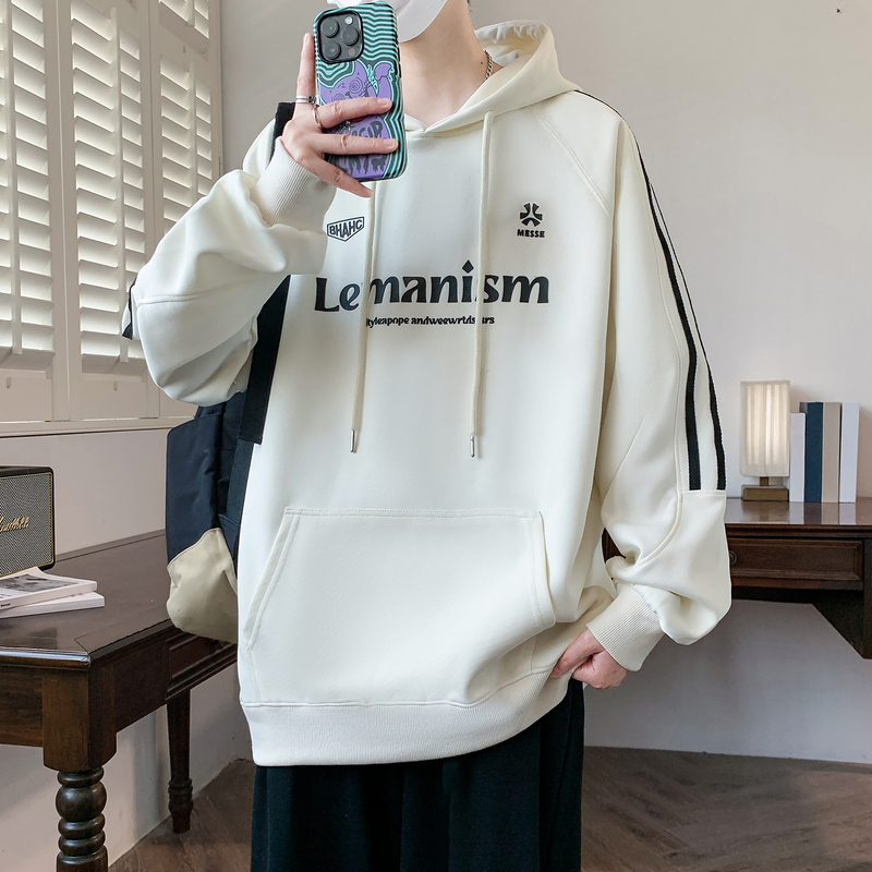 半高领拉链卫衣男春秋款初中高中学生长袖t恤青少年大童男装上衣|undefined
