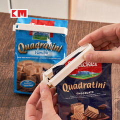 Japanese KM.236 Preservation Seal Clips, Food Clips, Plastic Bag Sealing Clips, Snack Bag Holders, Pack of 5