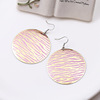 Fashionable painted earrings, retro laptop, wholesale, European style