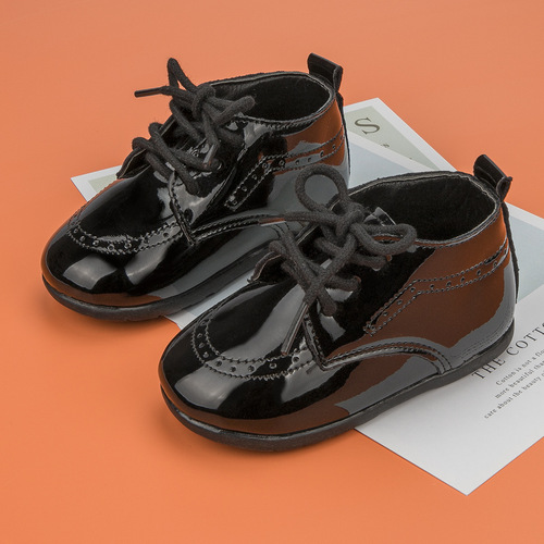 New Cross-border Baby Shoes, Small Leather Shoes, Soft Sole, Non-slip Infant Shoes, Baby Walking Shoes