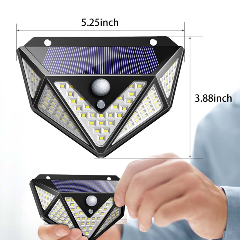 Transfronteriza lámpara solar al aire libre lámpara de jardín hogar Cuerpo Humano inducción lámpara de calle brillante Lámpara de pared impermeable iluminación al aire libre