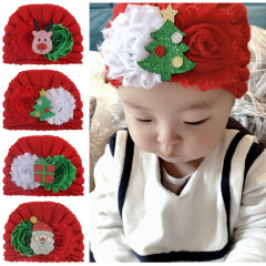 European and American Christmas New Baby Hat Cute Children Comfortable Knitted Hat Infant Warm Hat Baby Hat