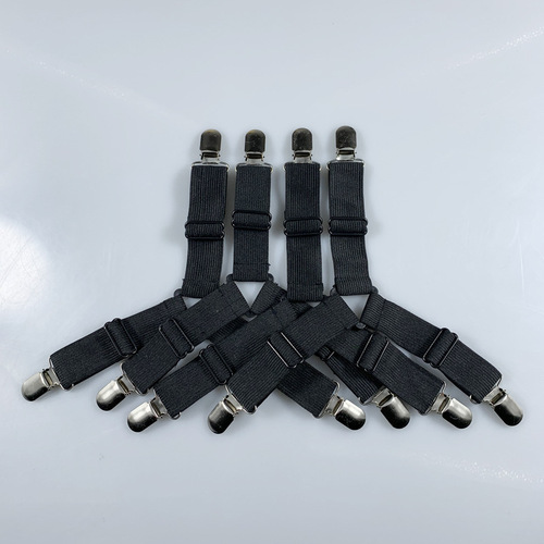Manufacturer Direct Sale Adjustable Bed Sheet Fixer Triangle Bed Sheet Clip Sofa Sheet Clip Metal Fixing Clip