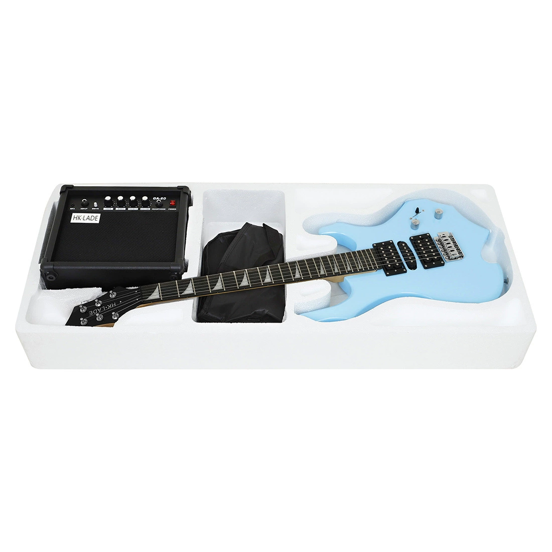 HK.LADE Guitar, professional set for adults for beginners