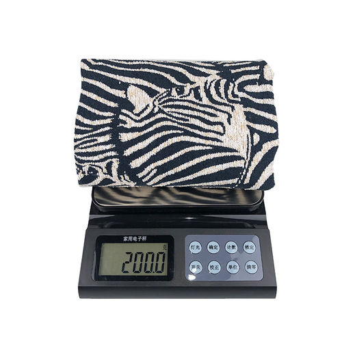 New Ins-style black and white animal print shaggy sofa cushion cover for bedroom sample room square throw pillow