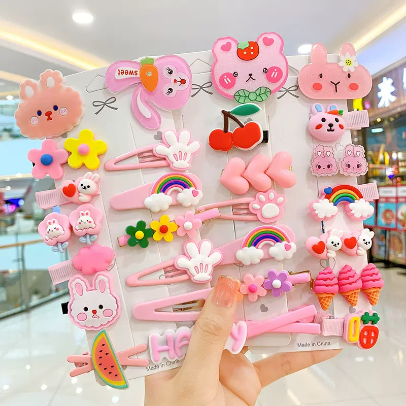 2025年新款儿童网红发夹头饰小女孩发卡女童可爱宝宝刘海碎发夹子