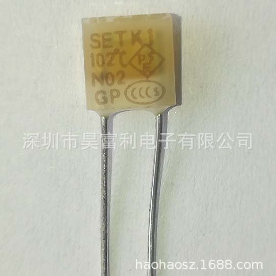 供应K1 102度2A方形 温度保险丝 热熔断器 热保护器