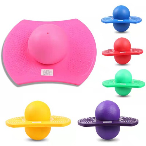 Children's bouncy ball adult toy jumping ball fitness ball kindergarten balance exercise ball frog jump elastic ball
