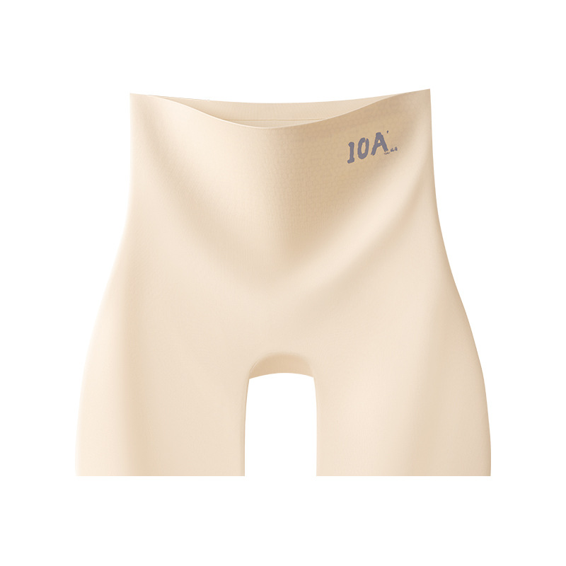 10A entrepierna antibacteriana, cintura alta, pantalones de seguridad sin costuras, ropa interior, ropa interior tres en uno para mujer