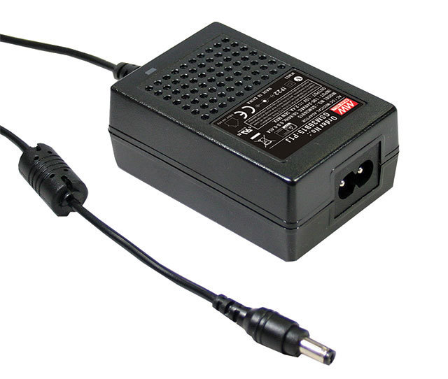 TAiWAn MeAn Well MedicAl GrAde PoWer AdApter GSM36B15-p1J 36W 15V2.4A TWo Plug