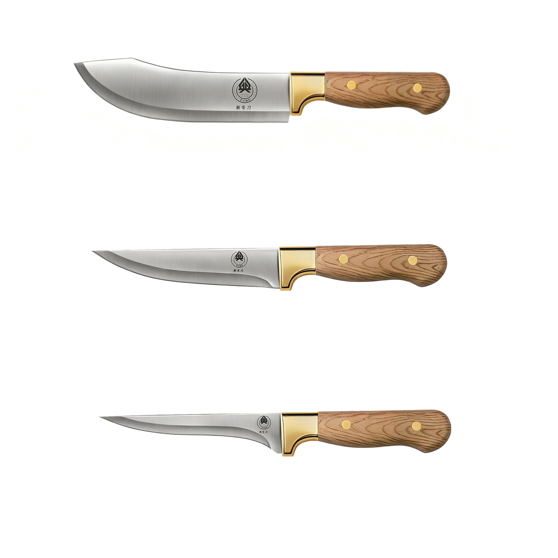 Cuchillo de corte de hueso de acero inoxidable cuchillo comercial de corte de frutas cuchillo de corte de corte de corte de carne cuchillo de carne de cerdo