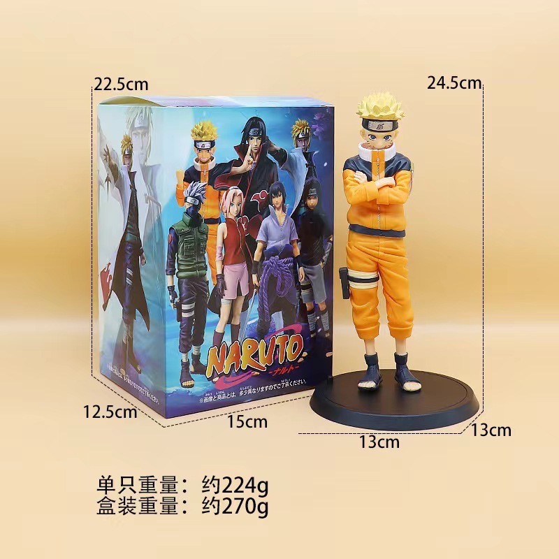 忍者フィギュアモデル 8種 カカシ、ナルト、サスケ、第四代イタチ フィギュアオーナメント 箱入り 卸売|undefined