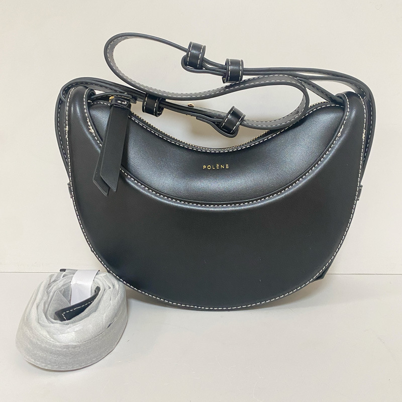 Cross-Border New Crescent Bag, New Moon Bag, Dumpling Bag, Armpit Bag, Moon Bag, Round Bag, Single Shoulder Crossbody Handbag for Women