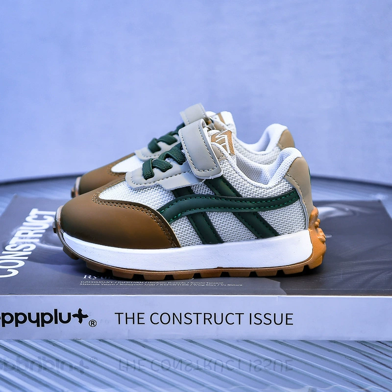 Demi-season universal breathable sports shoes for leisure for boys, trend of season, soft sole