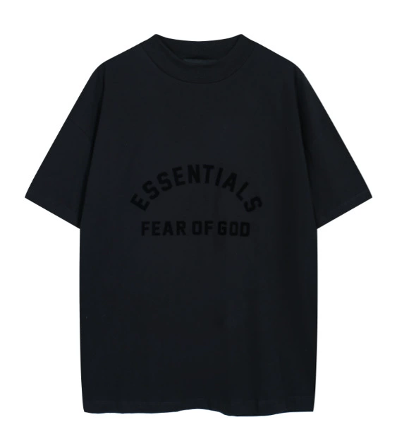 Свитшоты Essentials SS25 FOG с флокированной вышивкой буква, унисекс, худи, брюки и спортивные штаны
