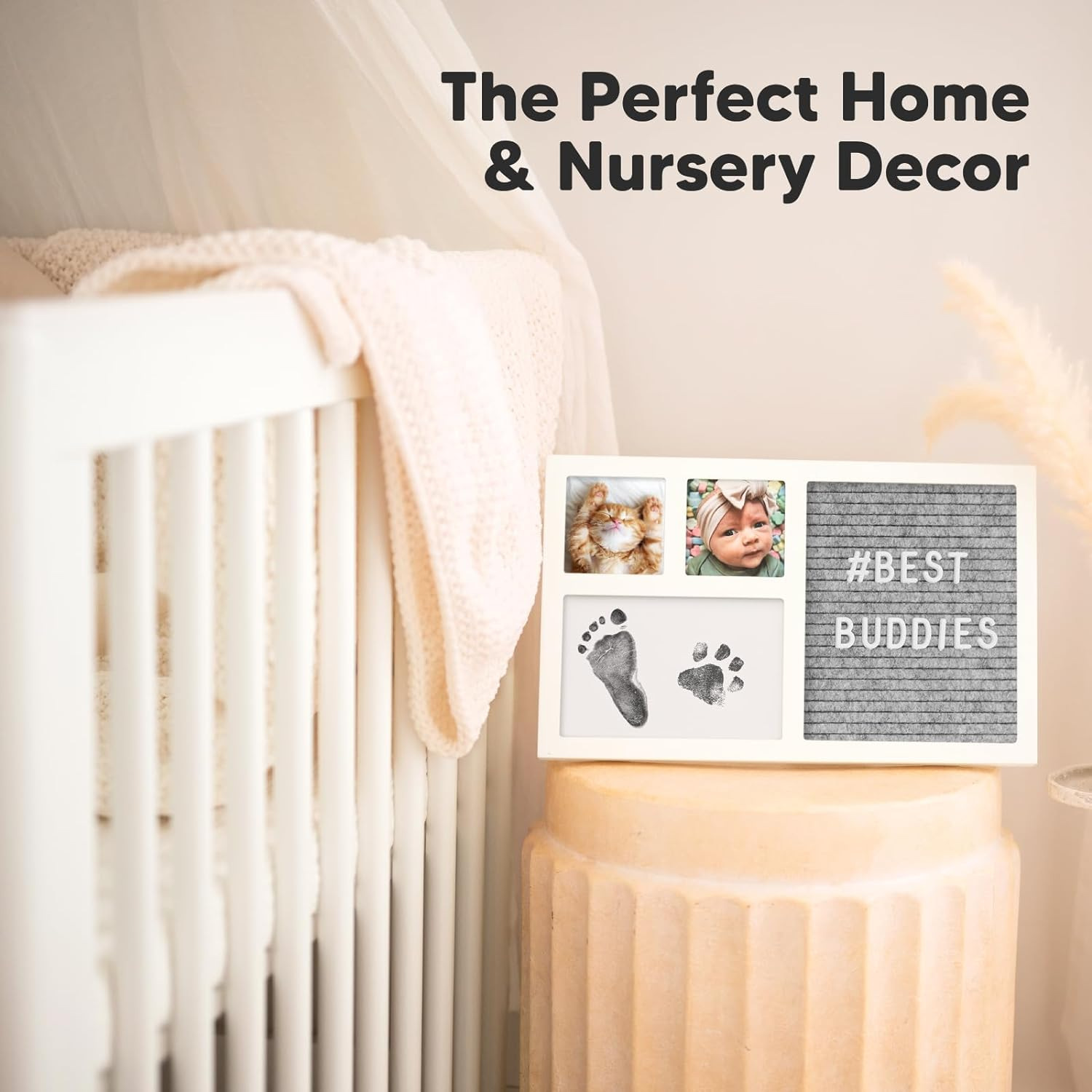 Recién nacido mano y pie inkpad mano huellas niños bebé mano inkpad bebé un mes de edad Regalo de Cumpleaños recuerdo