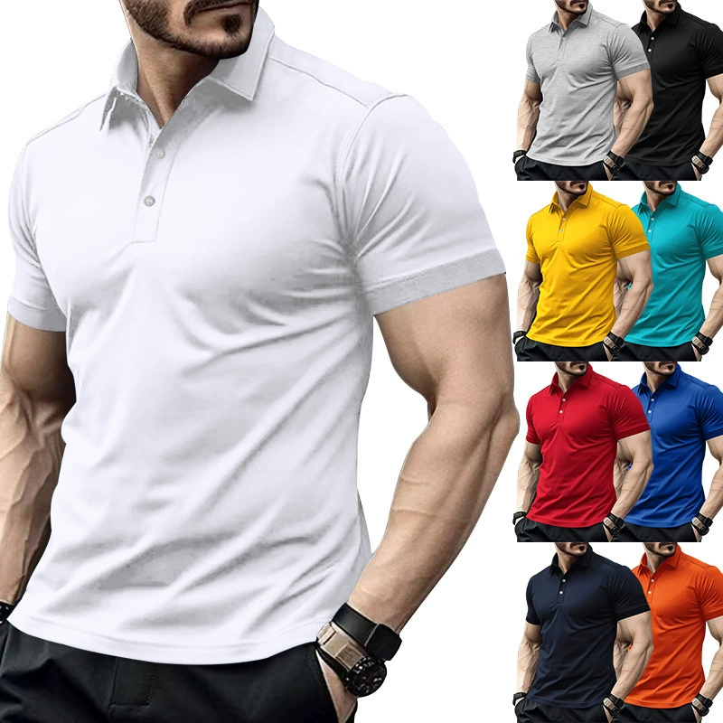 Летняя цветная поло для отдыха, Aliexpress, Amazon, плюс размер