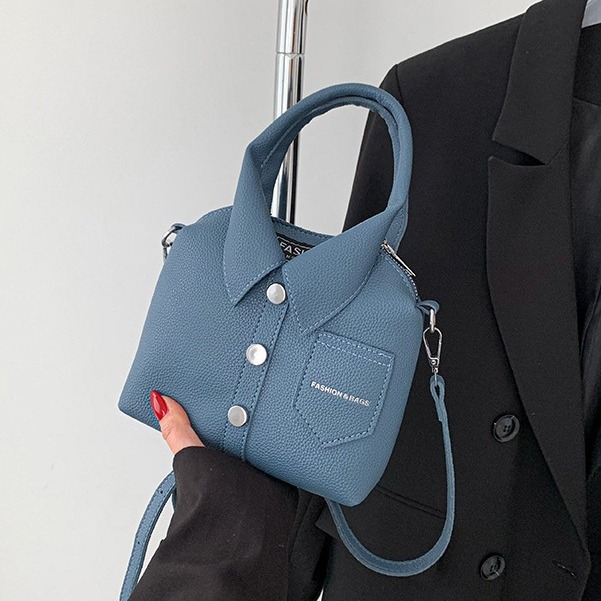 个性女包手提包2024新款bags时尚洋气高级质感撞色休闲单肩斜挎包