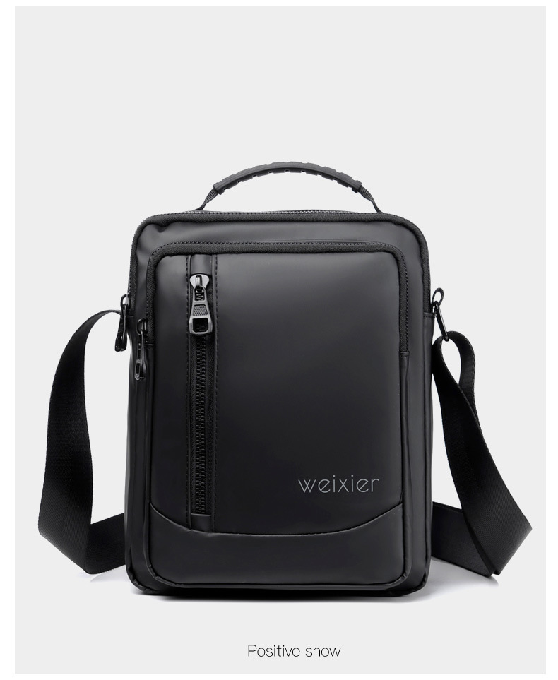 Kompakte Herren Handytasche Umhängetasche Wasserabweisend_voghion.com