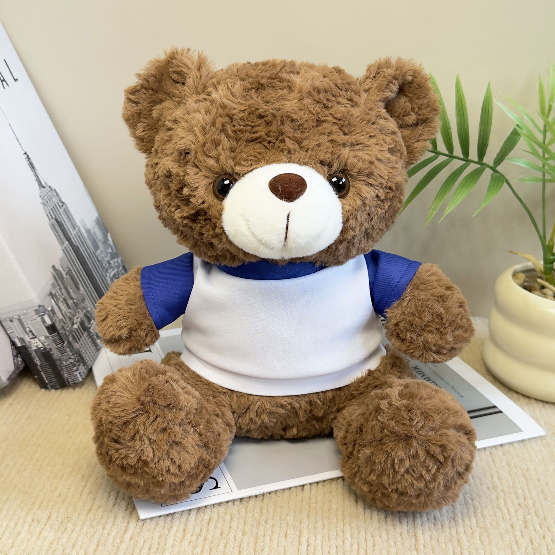 Osos de peluche abrazar osos muñecas muñecas agarrar muñecas regalo para niños impresión LOGO regalo juguetes de peluche