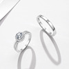 Advanced design one size ring for beloved, light luxury style, trend of season, on index finger