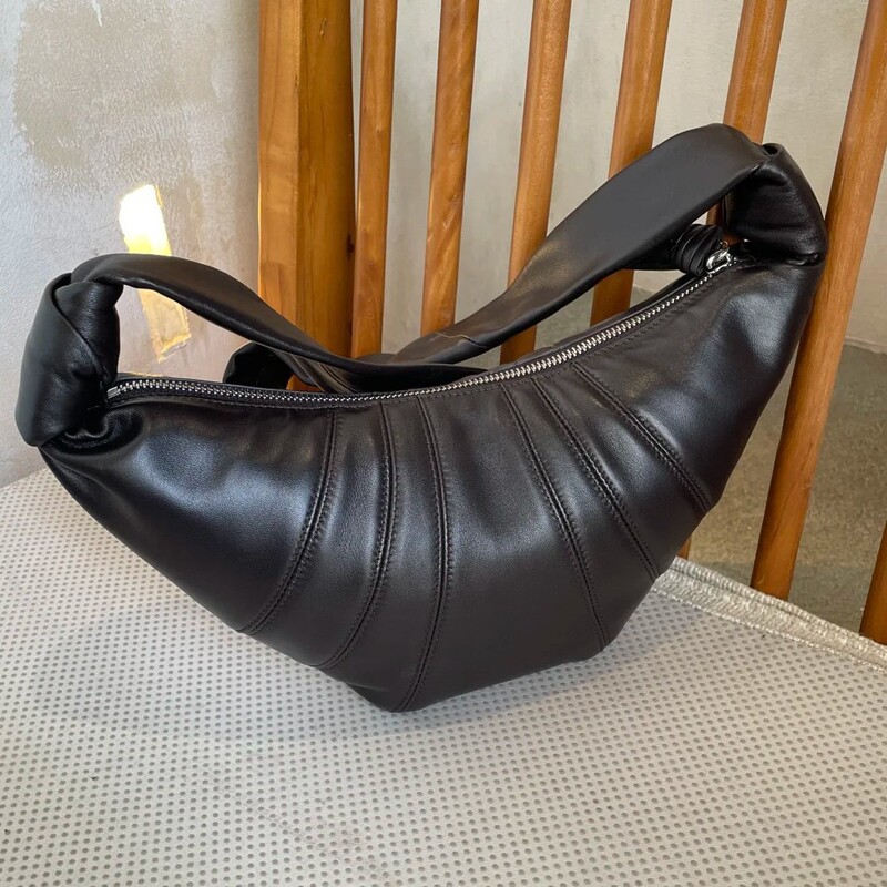 【Top-Tier】Lemair* Ct Top-Layer Sheepskin Croissant Bag, Lazy Style Croissant Bag for Women 【Top-Tier】Lemair* Ct Top-Layer Sheepskin Croissant Bag, Lazy Style Croissant Bag for Women