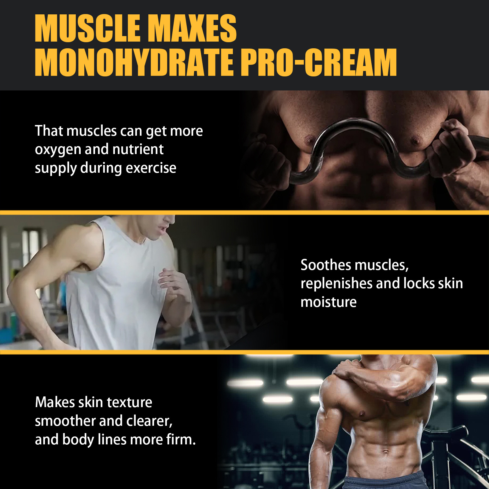Muscle monohydrate pro-creme massagecrème voor mannen lichaam_voghion.com