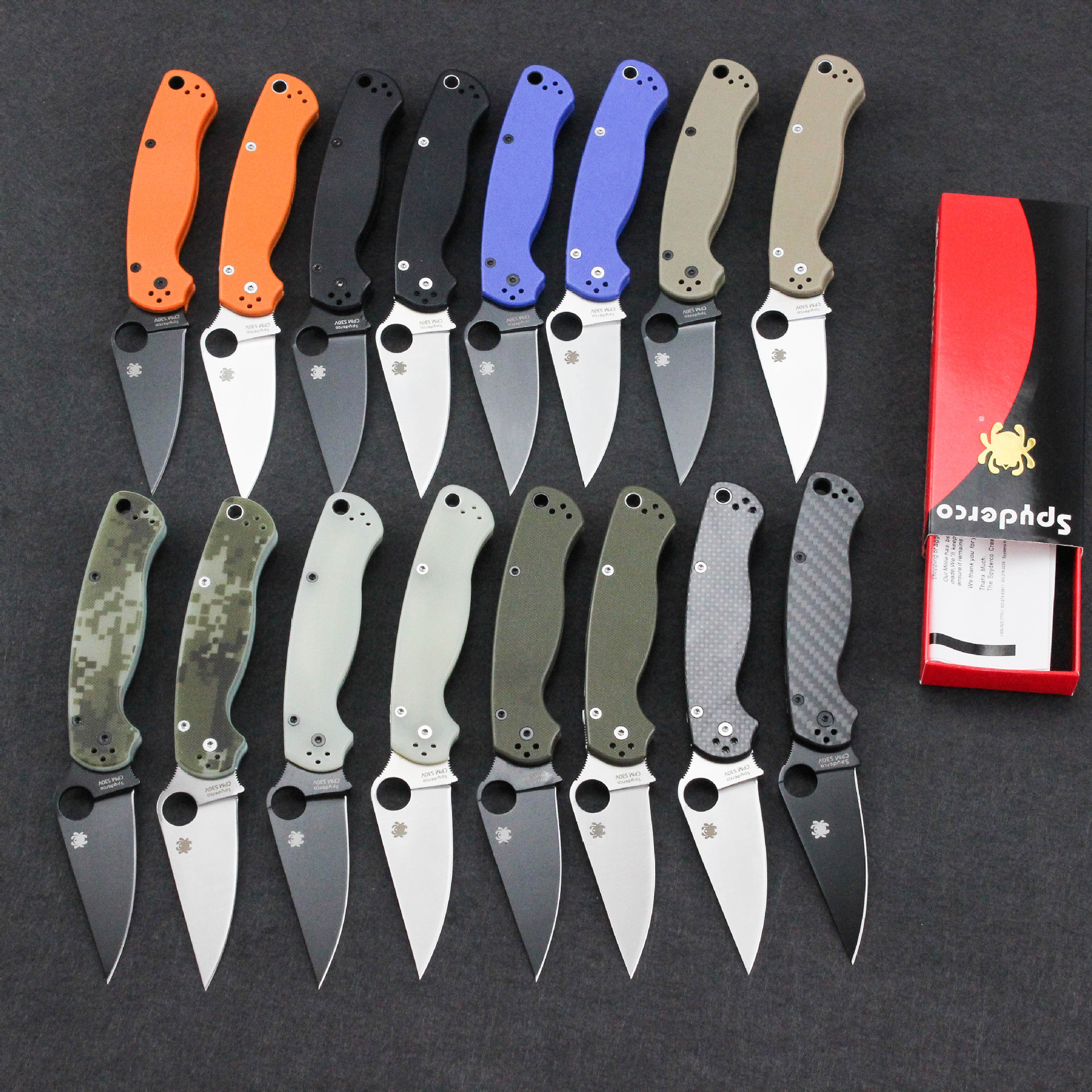 Para Military c81折叠刀G10柄户外小刀求生跨境 折刀