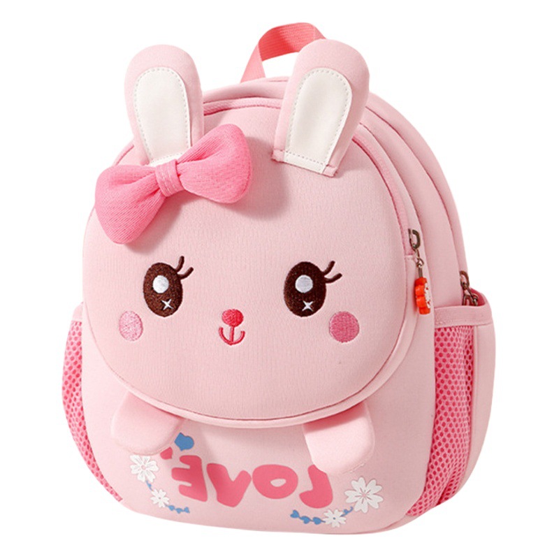 Kindergarten Casual Versatile School Bag for Girls, Cute Baby Backpack, Lightweight 1-3-65 Small Baby Children's Backpack