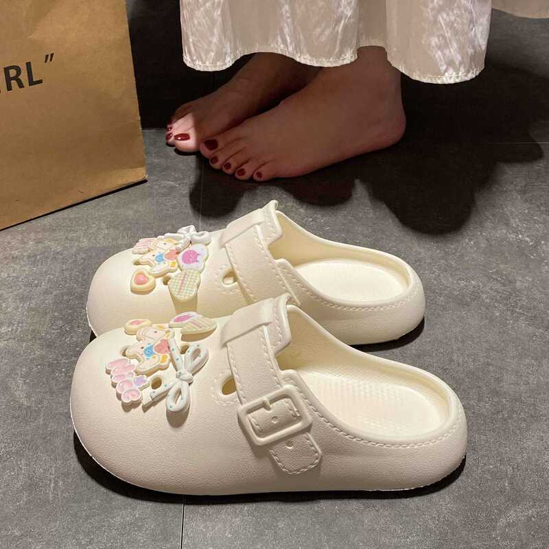 【Year of the Horse Exclusive】Women's Eva Commuter Birkenstock-Style Clogs for Students, Dormitory, Beach, and Outdoor Casual Closed-Toe Slippers