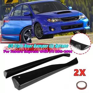 2011-2014 Subaru Impreza STI WRX üçün parlaq qara arxa spoyler