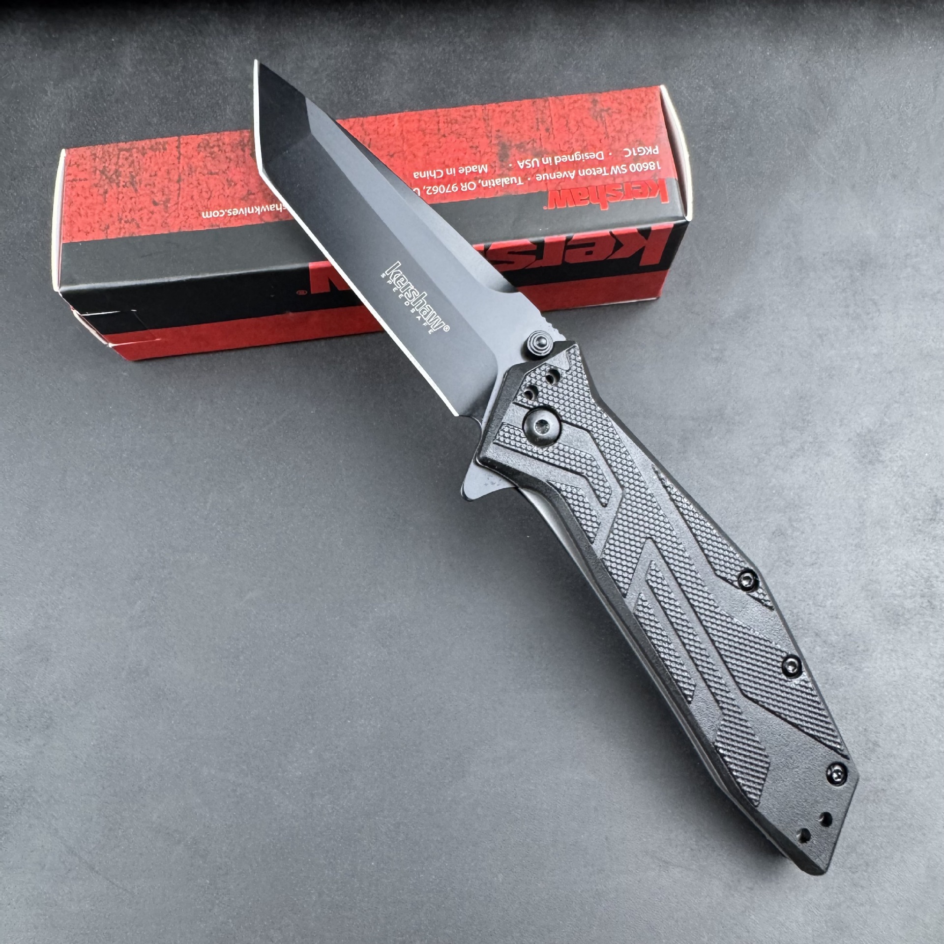 Kashow folding knife kershaw 1990 folding tactical knife outdoor…