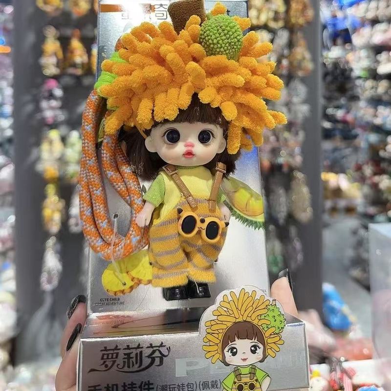 クロスボーダーのオーダーメードのファッションのペンダントの女の子のプレゼントの携帯電話のペンダントのゴムの人形のキーホルダーの小さい置物の人形|undefined